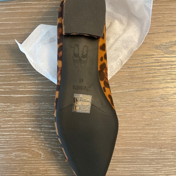 C.Paravano Leopard Ballet Shoes, Size 12 - Picture 2 of 5